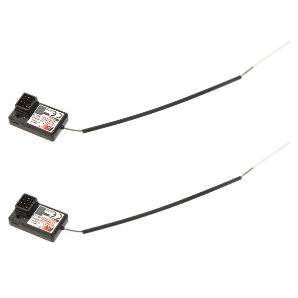 Flysky FS-GR3E AFHDS 2.4G 3CH vevő FS-GT2, FS-GT2B, FS-GT3B, FS-GT3C, FS-IT4S RC autós csónakhoz - 2db