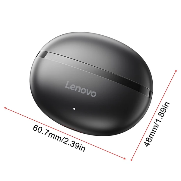 Lenovo EA210 vezeték nélküli zajszűrő fülhallgató, fülbe helyezhető fejhallgató - Fekete