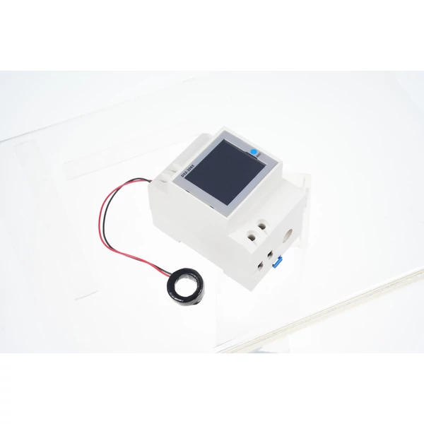 6 az 1-ben digitális, egyfázisú energiamérő teszter, Din-sínes váltóáramú monitor - D52-2065, AC 250V~450V