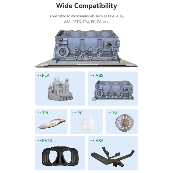 Creality Golden PEI építőlemez Ender-3 V3 Plus/K1 Max 3D nyomtatóhoz