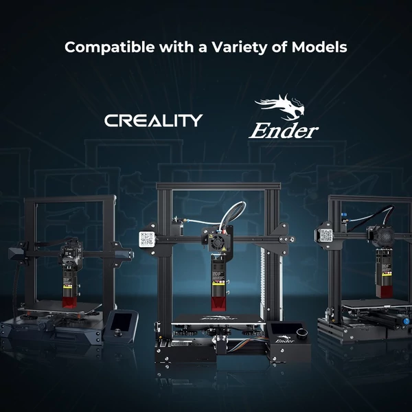 Creality 3D nyomtató lézermodul, 10 W teljesítmény, 0,06 nagy pontosságú, 455 nm-es gravírozás vezérlődobozzal