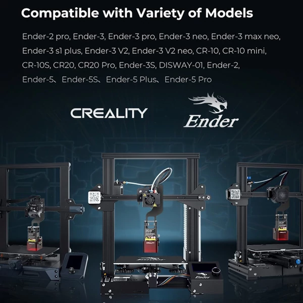 Creality 3D nyomtató lézermodul, 10 W teljesítmény, 0,06 nagy pontosságú, 455 nm-es gravírozás vezérlődobozzal