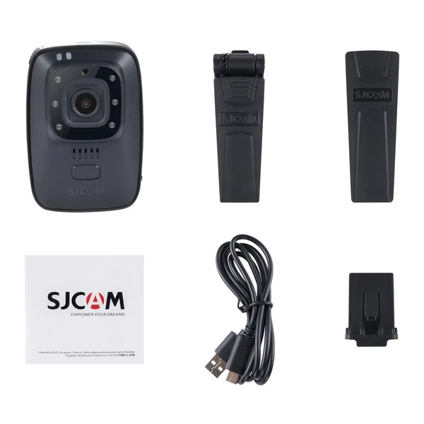 SJCAM A10 4K/24FPS hordható testkamera, hordozható WiFi videokamera