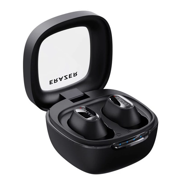 ERAZER XT62PRO vezeték nélküli fülhallgató, fülbe helyezhető zajszűrő, BT 5.4 - Fekete