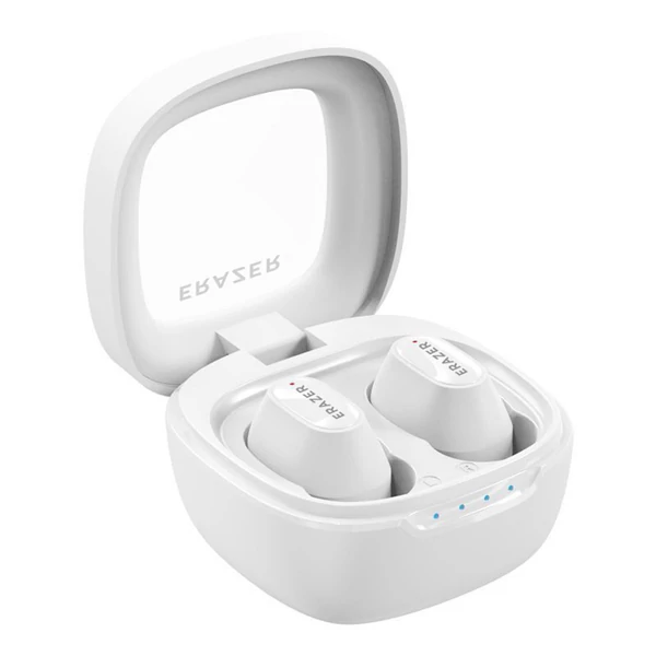 ERAZER XT62PRO vezeték nélküli fülhallgató, fülbe helyezhető zajszűrő, BT 5.4 - Fehér
