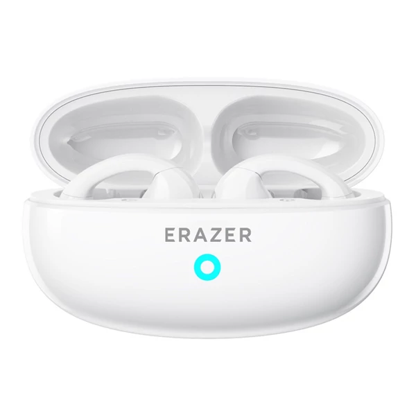 ERAZER XT83PRO fülkapcsos fejhallgató, BT 5.4 nyitott vezeték nélküli fülhallgató - Fehér