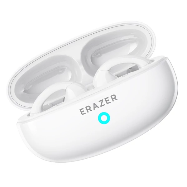 ERAZER XT83PRO fülkapcsos fejhallgató, BT 5.4 nyitott vezeték nélküli fülhallgató - Fehér