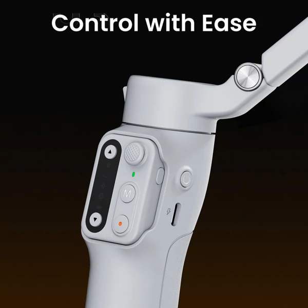 hohem iSteady X3 SE hordozható 3 tengelyes okostelefonos karimbal stabilizátor, összecsukható telefon vlog gimbal stabilizátor - Szürke