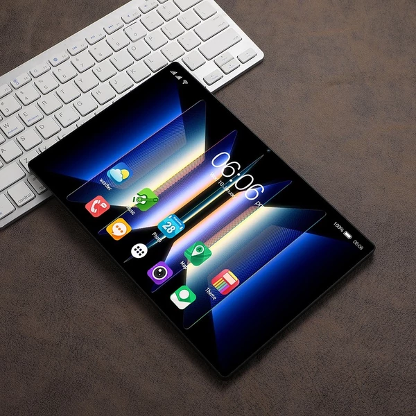 E60 Pro Android 13 táblagép, 10,1 hüvelykes nagy tisztaságú képernyő, 8 GB+128 GB - Lila