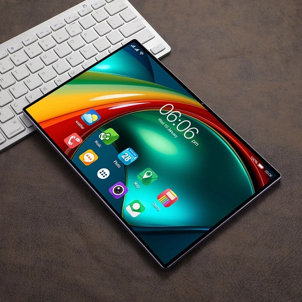 E60 Pro Android 13 táblagép, 10,1 hüvelykes nagy tisztaságú képernyő, 8 GB+128 GB - Lila