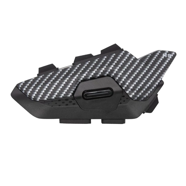 Hysnox H9 motoros sisak, 1000 méteres intercom hatótáv, BT5.1 kihangosító interfon - Karbon, 1 db