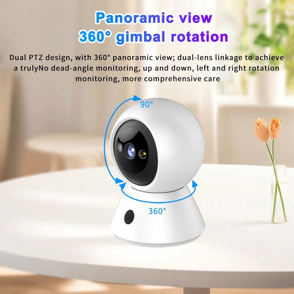 K11 1080P beltéri vezeték nélküli biztonsági kamera, 2.4G/5G intelligens WiFi