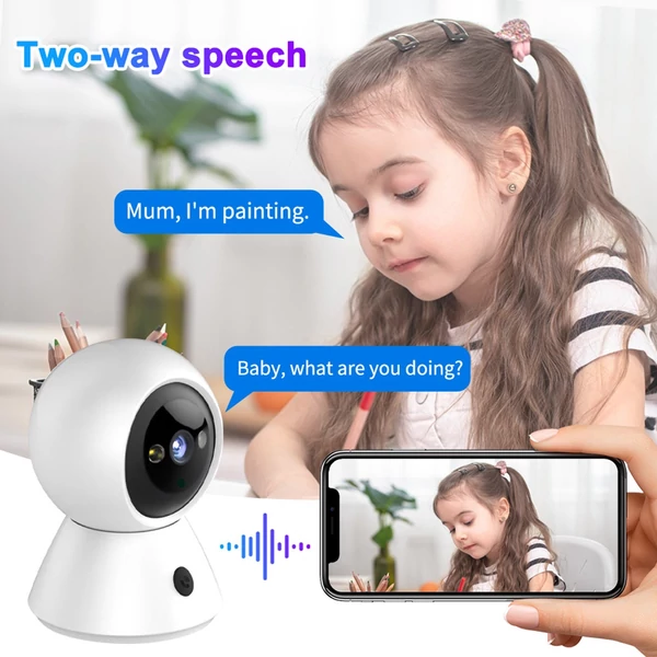 K11 1080P beltéri vezeték nélküli biztonsági kamera, 2.4G/5G intelligens WiFi
