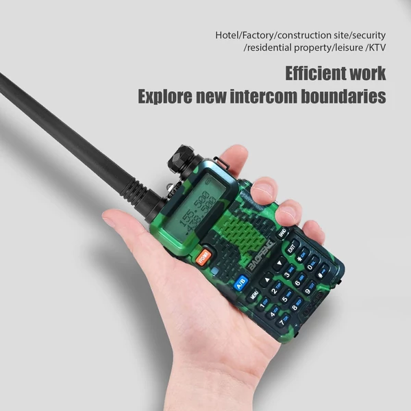 BAOFENG UV-5R 8W Walkie Talkie Interphone, VHF / UHF - Többszínű