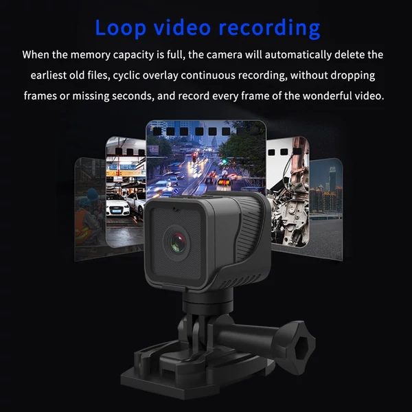 Z03 1080P többfunkciós kerékpáros kamera, WiFi sportkamera