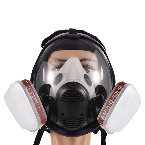 Gázmaszk, vegyi spray-k, festék, anti-formaldehid / aktívszén maszk