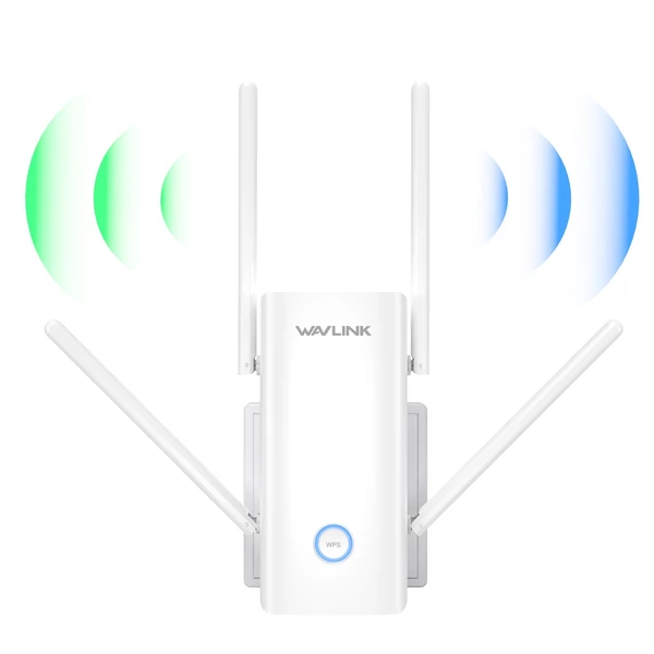 WAVLINK AX3000 WiFi bővítő 4 antennás jelerősítővel otthoni használatra