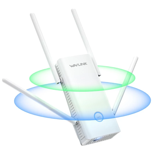 WAVLINK AX3000 WiFi bővítő 4 antennás jelerősítővel otthoni használatra