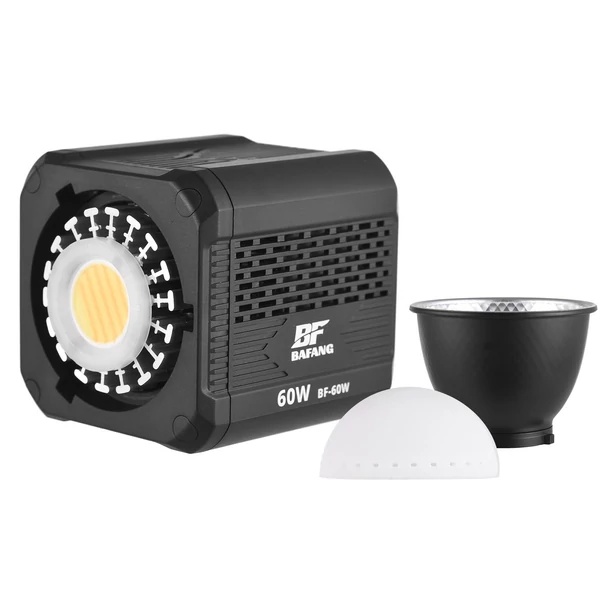 BAFANG BF-60W kompakt COB videolámpa, 60W LED kitöltő lámpa