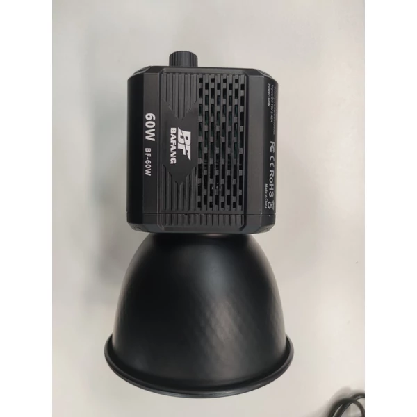 BAFANG BF-60W kompakt COB videolámpa, 60W LED kitöltő lámpa