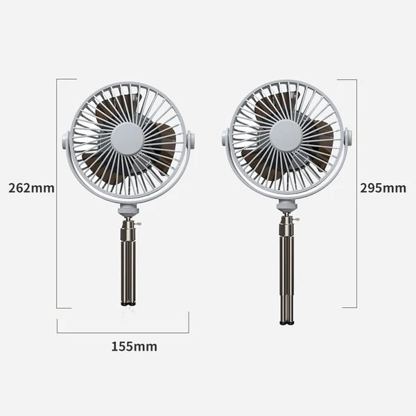 Többfunkciós állványos ventilátor, hordozható kemping világítási ventilátor