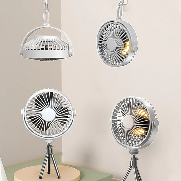 Többfunkciós állványos ventilátor, hordozható kemping világítási ventilátor