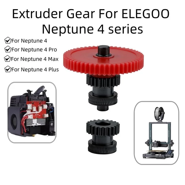 Extruder Gear, kompatibilis az ELEGOO Neptune 4 /Pro/Plus/Max