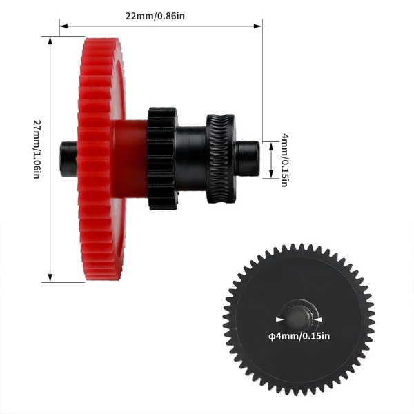 Extruder Gear, kompatibilis az ELEGOO Neptune 4 /Pro/Plus/Max