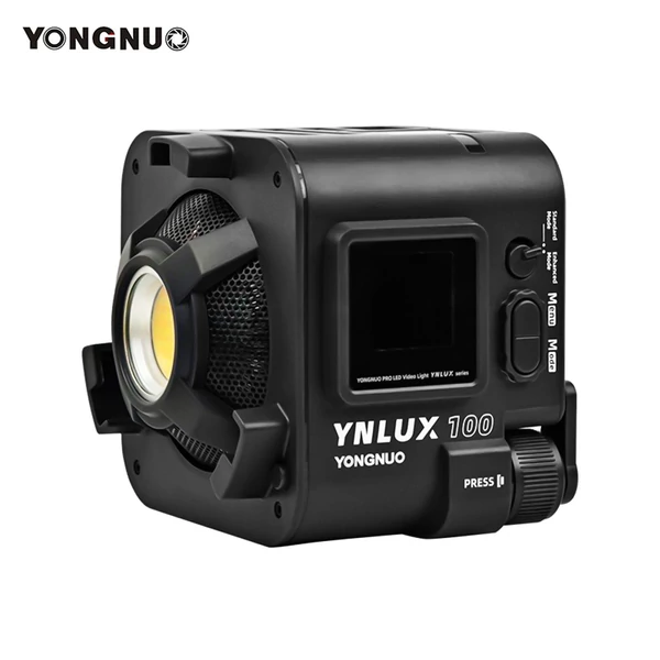 YONGNUO YNLUX100 kompakt LED-es videolámpa, COB fényképészeti kitöltőlámpa - 3200K-5600K