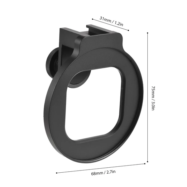 JV-FC67 67 mm-es telefonszűrő, rögzíthető menetes lencseszűrő kapocs