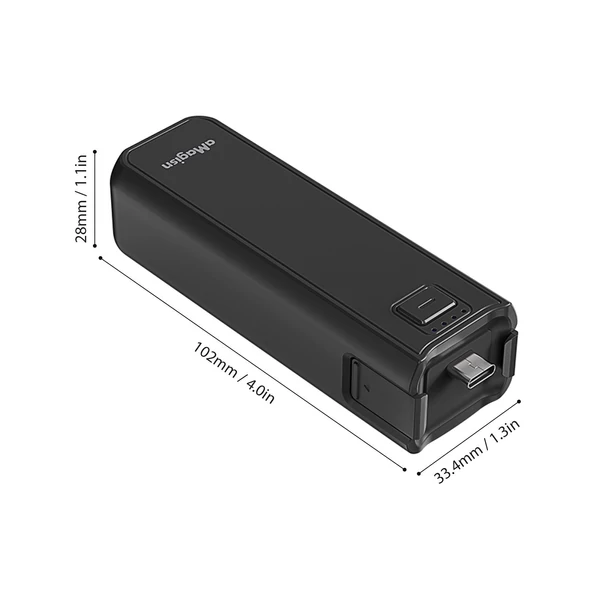 aMagisn BD05 kézi Power Bank, kézi markolat 4500 mAh, hordozható akkumulátor fogantyú