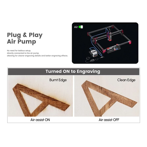 ALgolaser DIY KIT MK2 lézergravírozó 5W lézerteljesítmény