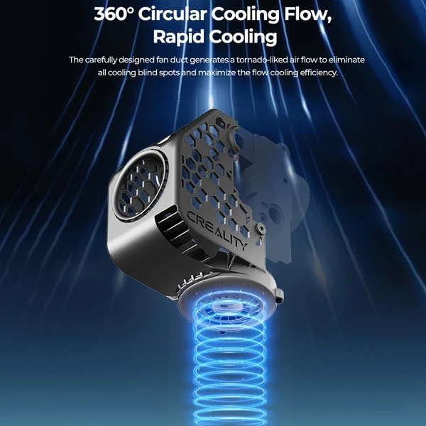 Creality x BEN2C NAUTILUS FAN DUCT-M 360°-os körkörös hűtőáramlás