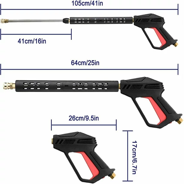 Nagynyomású elektromos mosó permetező pálca