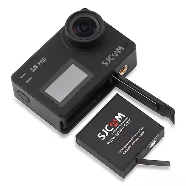 SJCAM SJ8 PRO 4K 60FPS sportkamera, 2.4G/5G WiFi akciókamera - Fekete