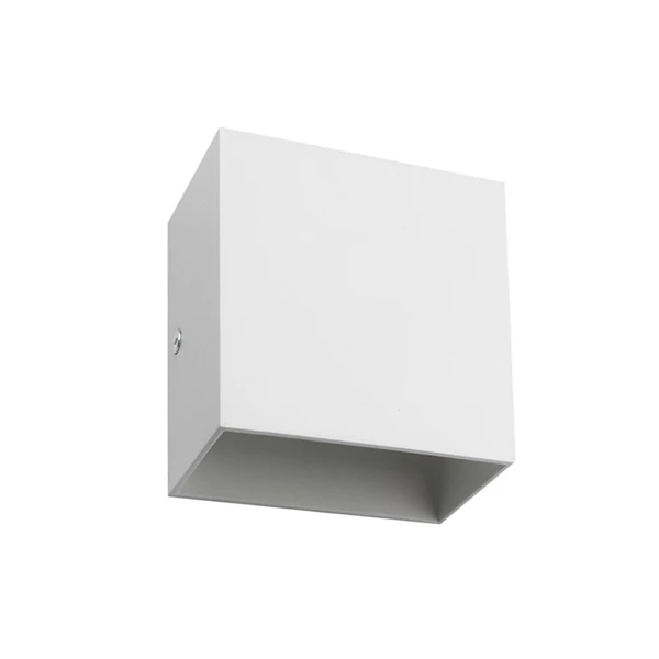 AC 85-265V 6W Cube LED fali lámpa, modern COB fali lámpa - Fehér, meleg fehér, fényű, 2-es típus