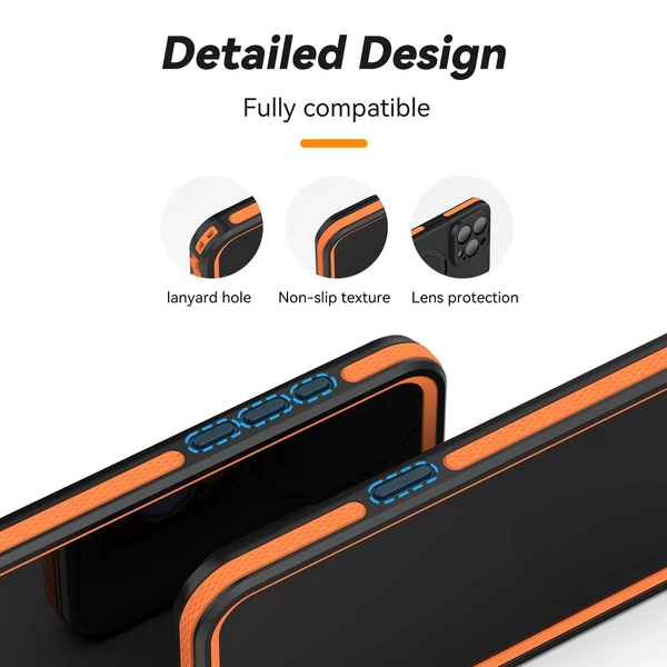 TELESIN vízálló telefontok, búvártok iPhone 15 Pro Max készülékhez