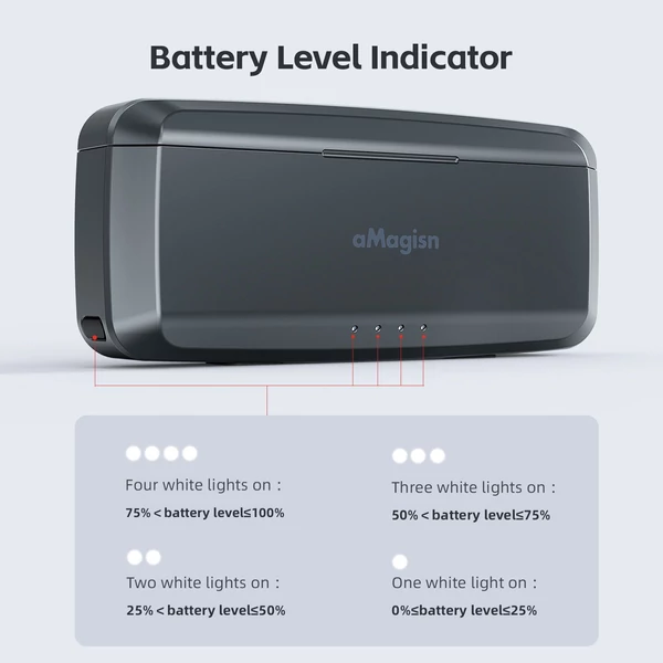 aMagisn AD15 2 foglalatos Power Bank, 20 W-os akkumulátordoboz, akkumulátortöltő