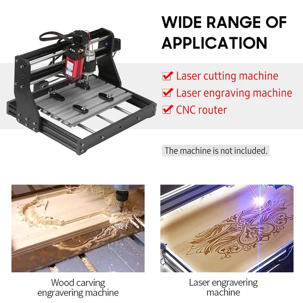 Lézer modul, 450 nm gravírozó lézerfej, nagy pontosságú gravírozás - 10 W