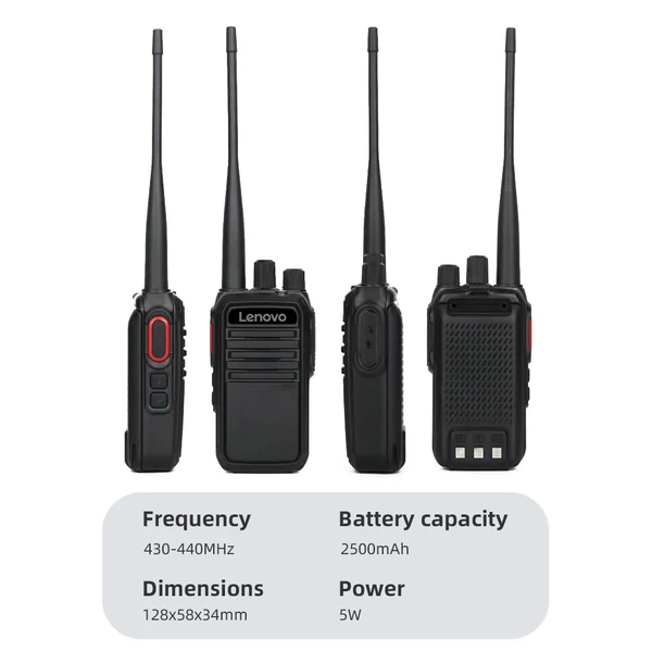 Lenovo C11+ 5W Walkie Talkie