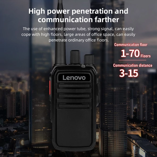 Lenovo C11+ 5W Walkie Talkie