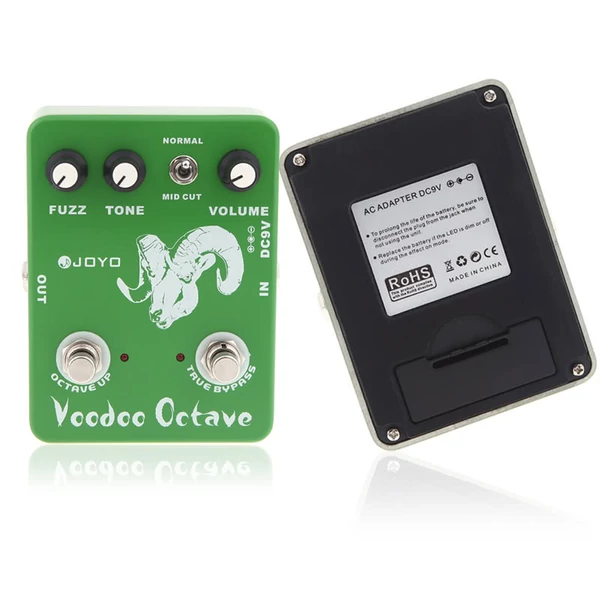 JOYO JF-12 Voodoo Octave Fuzz Effect, Gitár effekt pedál