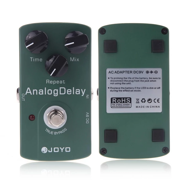Joyo JF-33 analóg késleltetésű elektromos gitár effektus pedál