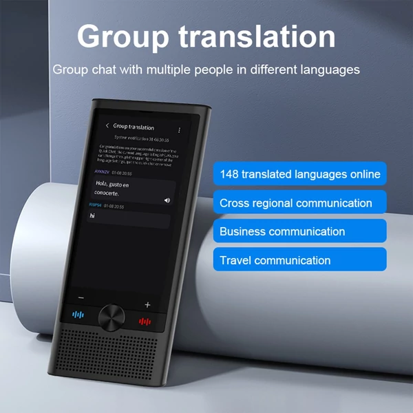 Hordozható Android 8.1 4G AI nyelvi fordítóeszköz