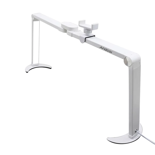 Andoer HD-M21X 35 W összecsukható asztali töltőlámpa köröm asztali lámpához - Fehér