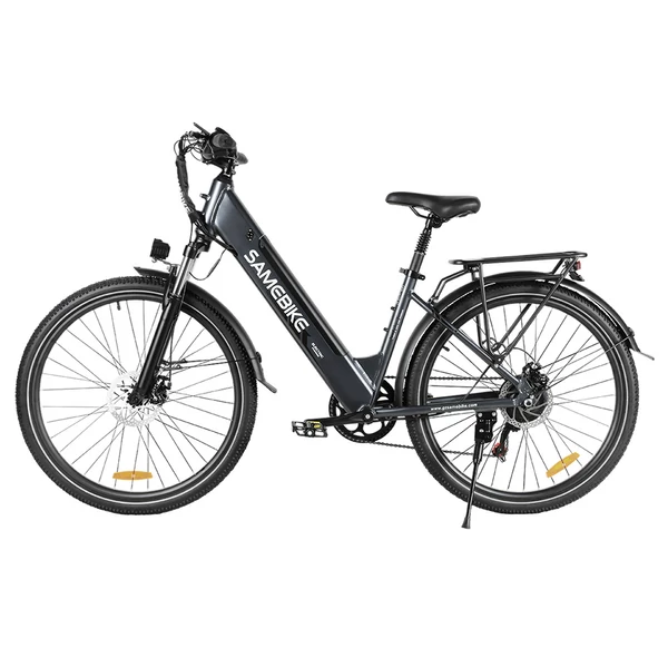 Samebike RS-A01 Pro felnőtt elektromos kerékpárok, 500 W-os nagy sebességű motor, 27,5 hüvelykes nagy gumik, 36 V 15 Ah akkumulátor - Szürke