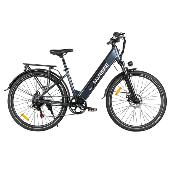 Samebike RS-A01 Pro felnőtt elektromos kerékpárok, 500 W-os nagy sebességű motor, 27,5 hüvelykes nagy gumik, 36 V 15 Ah akkumulátor - Szürke