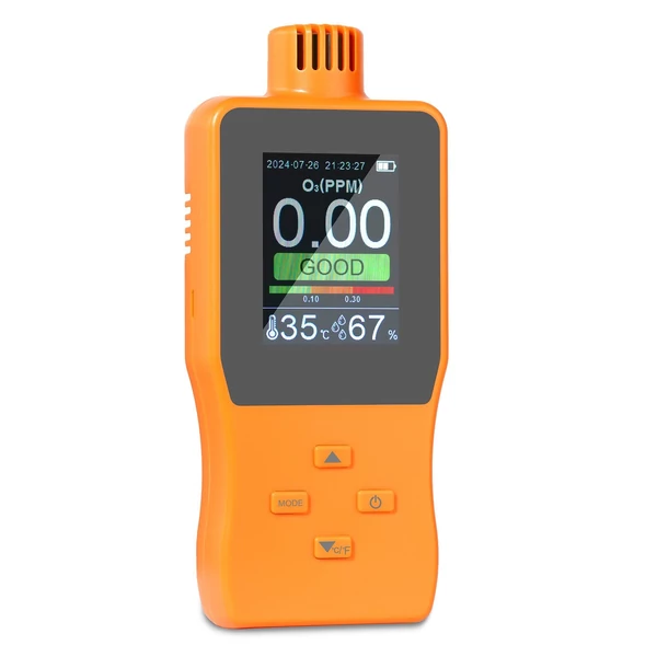 O3 ózonérzékelő elemző, hordozható kültéri beltéri levegőminőség-mérő