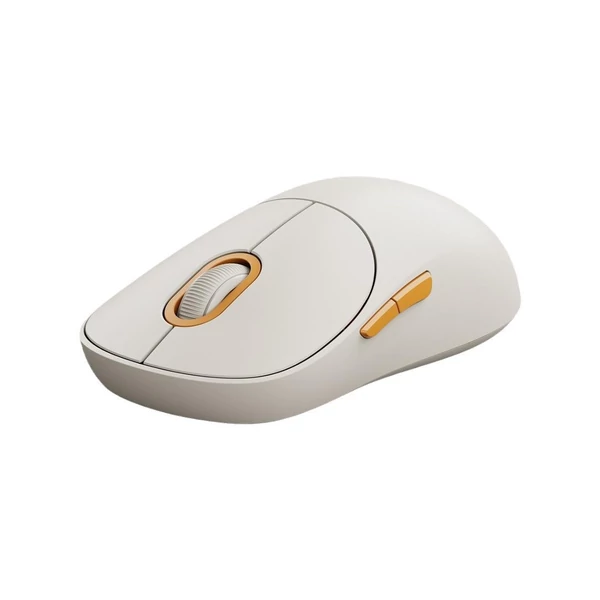 Xiaomi Wireless Mouse 3 XMWXSBO3YM - Kettős mód 2,4 GHz és BT, nagy sebesség, ergonomikus kialakítás - Bézs