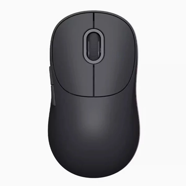 Xiaomi Wireless Mouse 3 XMWXSBO3YM - Kettős mód 2,4 GHz és BT, nagy sebesség, ergonomikus kialakítás - Sötét szürke